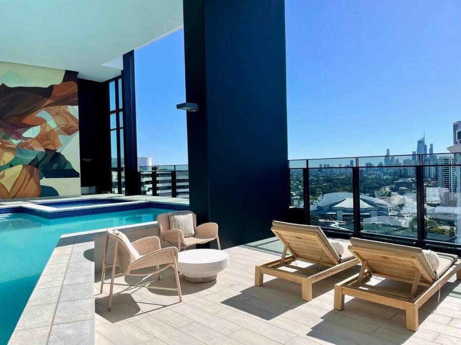 Stunning Riverview 1Bedroom Serviced Apt Gold Coast Eksteriør billede
